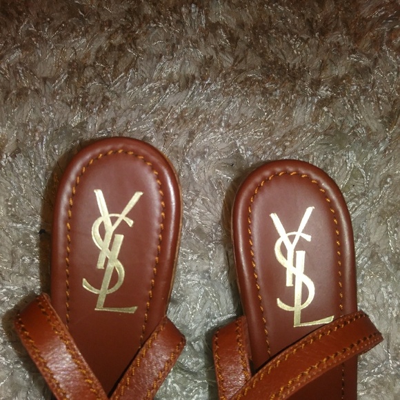 *Authentic* YSL Platform Sandals - Picture 3 of 7